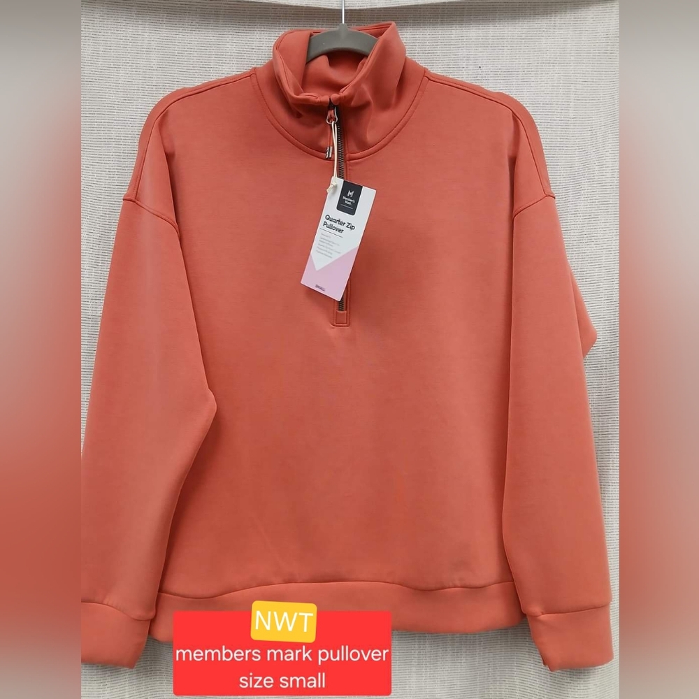 Members Mark Womens Pullover Hoodie Jacket Size Small. NWT
